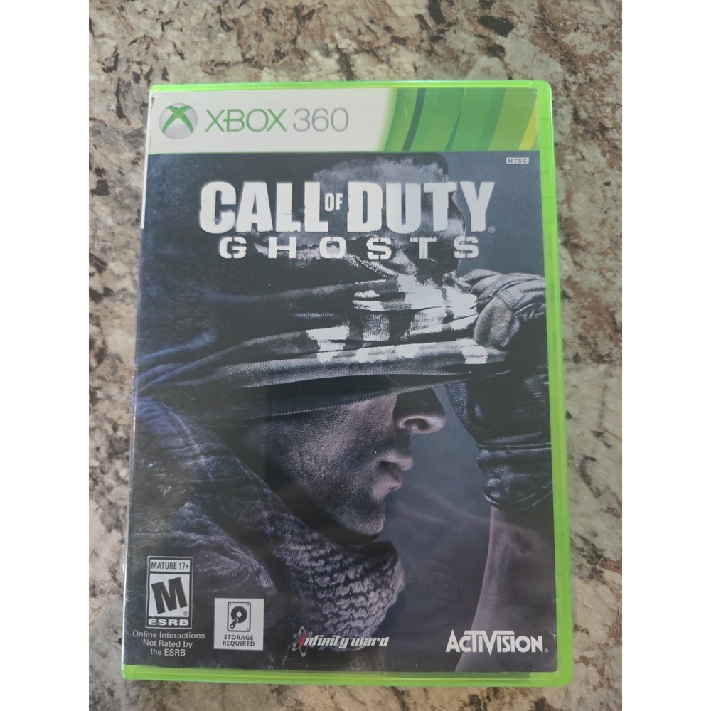 XBOX 360 Call of Duty: Ghosts. Free FAST SHIPPING  Install  Disc 2 Only